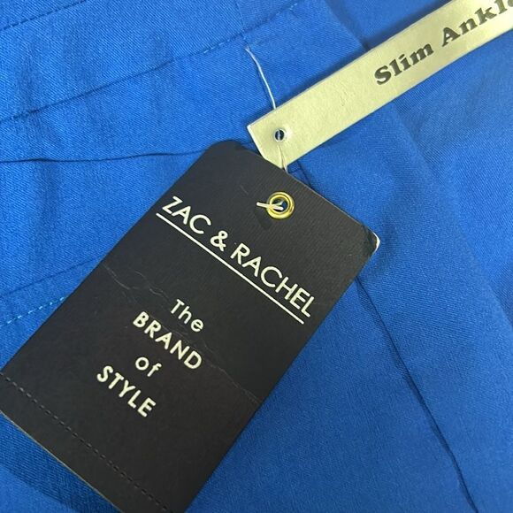 Zack and Rachel royal blue slim ankle slit in the ankle brand new - Picture 8 of 8